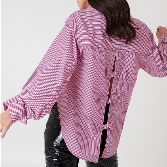 Free People Tops - Free People Tie it in a Bow Button Up Shirt